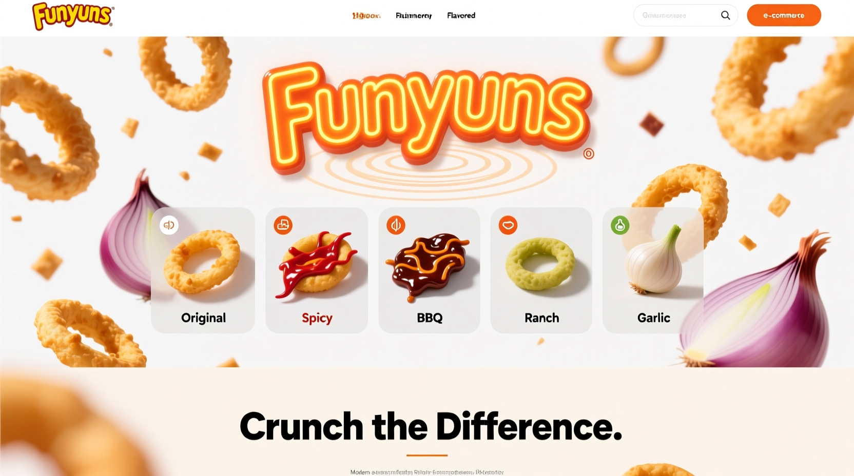 Funyuns Onion Rings Official Brand Website Information