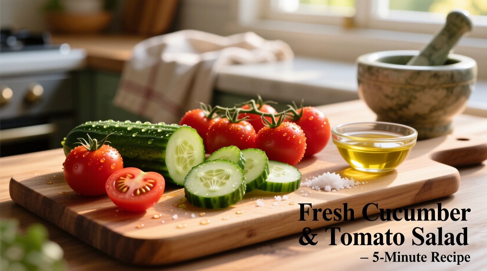 cucumber tomato recipe
