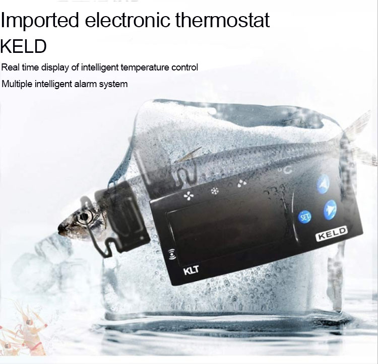 Minus 45 degree super freezer 1000 liters for tuna and deep seafood fishing vessel ultra low temperature freezer