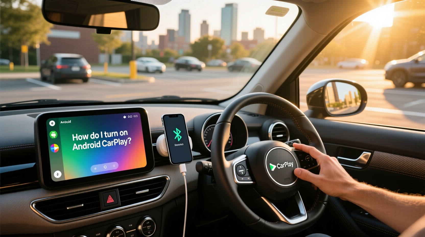 how to choose android auto carplay,How do I turn on Android CarPlay?