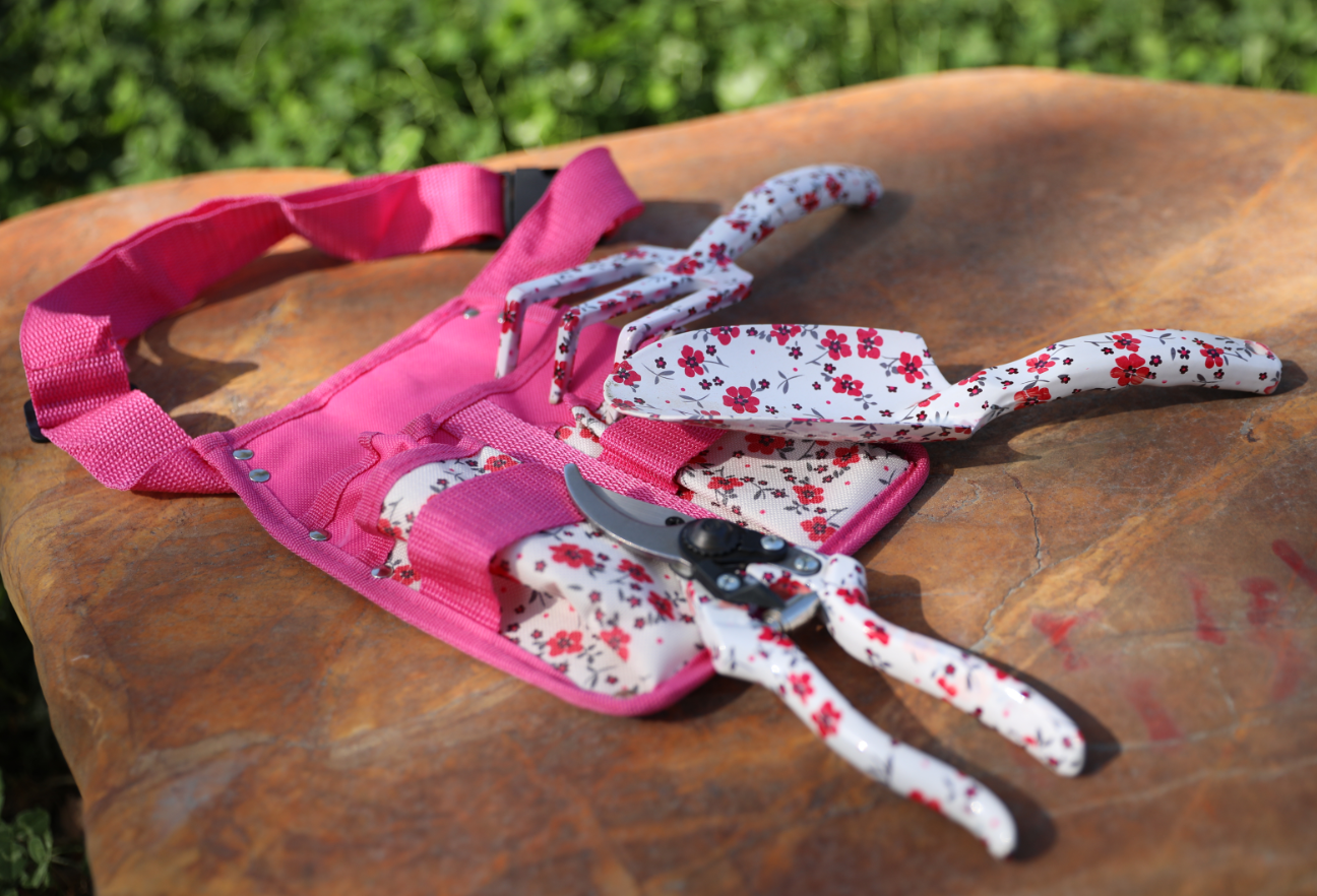 Versatility Mini Hand Heavy Duty Floral Garden Tools Set Stainless Steel