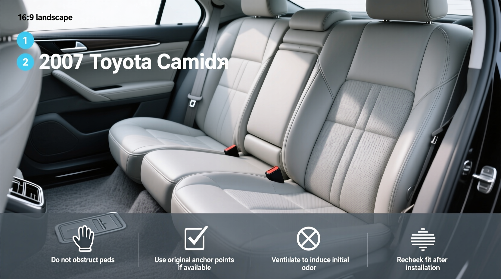 How to Choose Car Seat Covers for 2007 Toyota Camry: Buying Guide