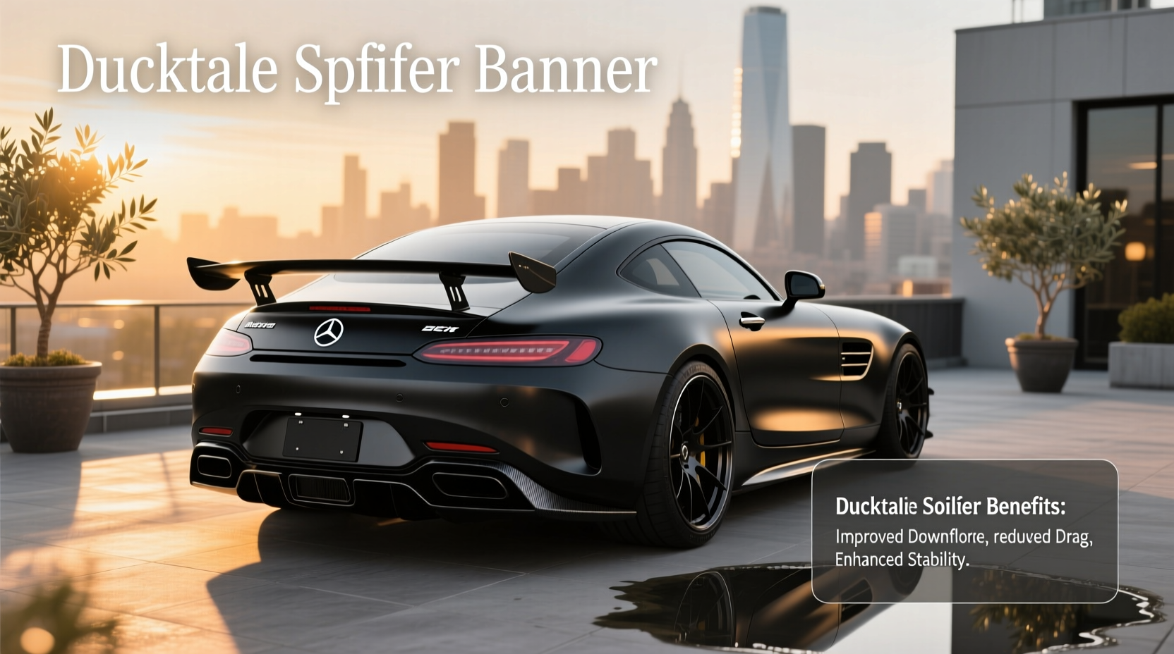 How to Choose Duck Spoiler for Mercedes, What Are the Benefits of a Ducktail Spoiler?