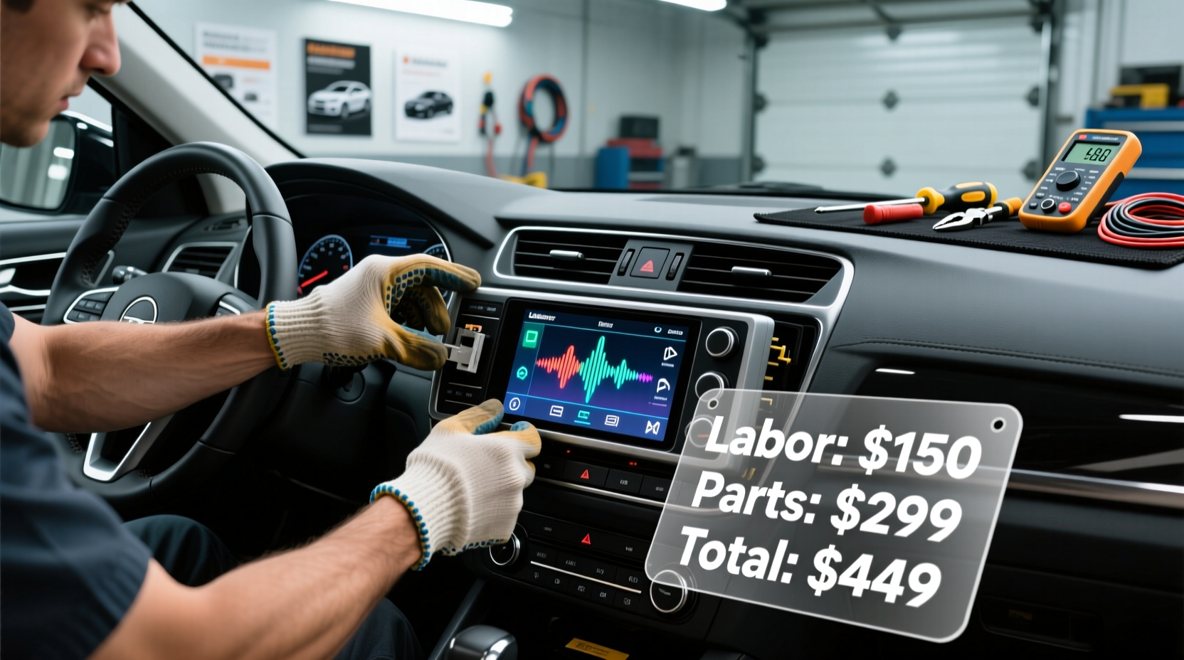 how much does it cost to install a car stereo