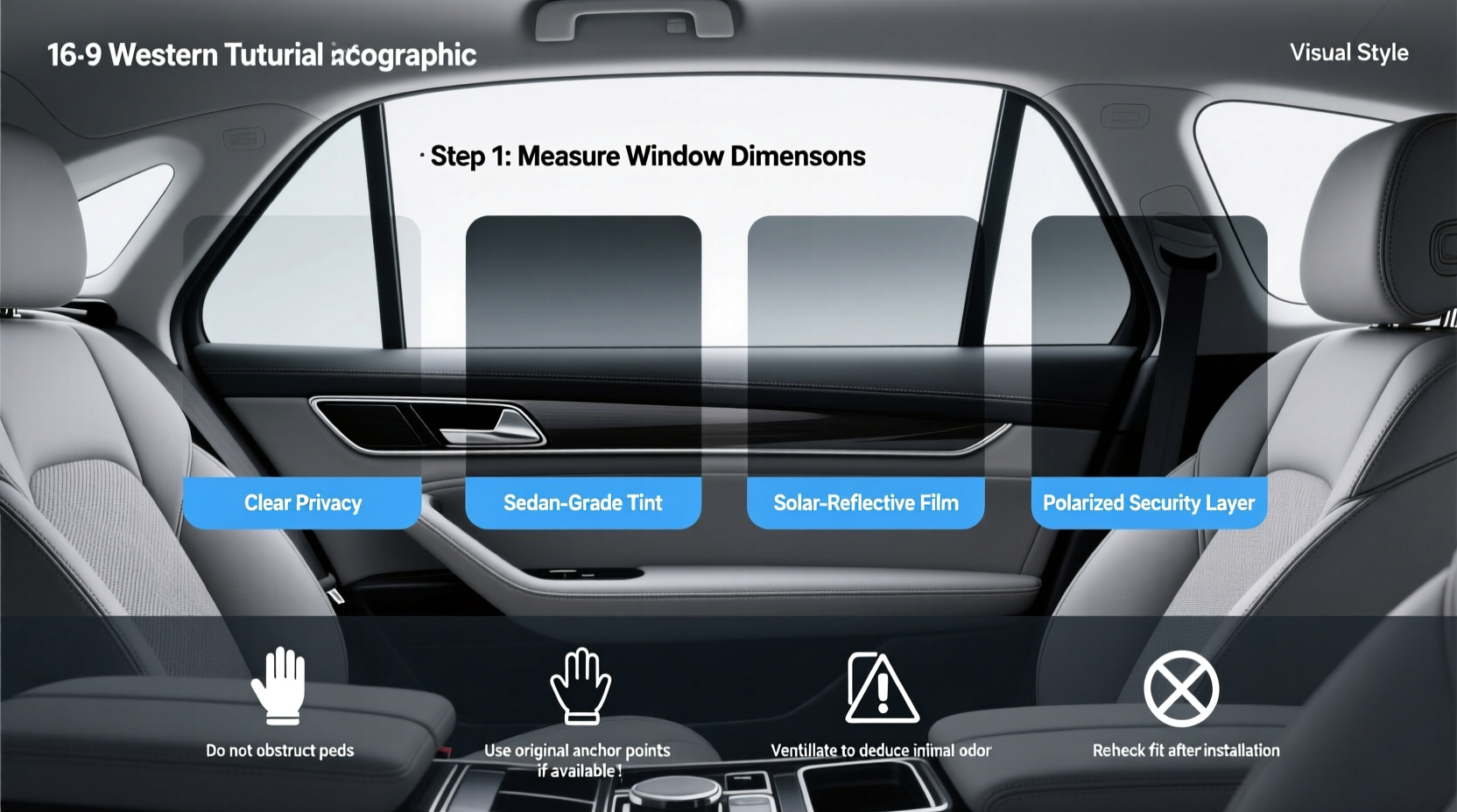 How to Choose Different Types of Tints for Car Windows