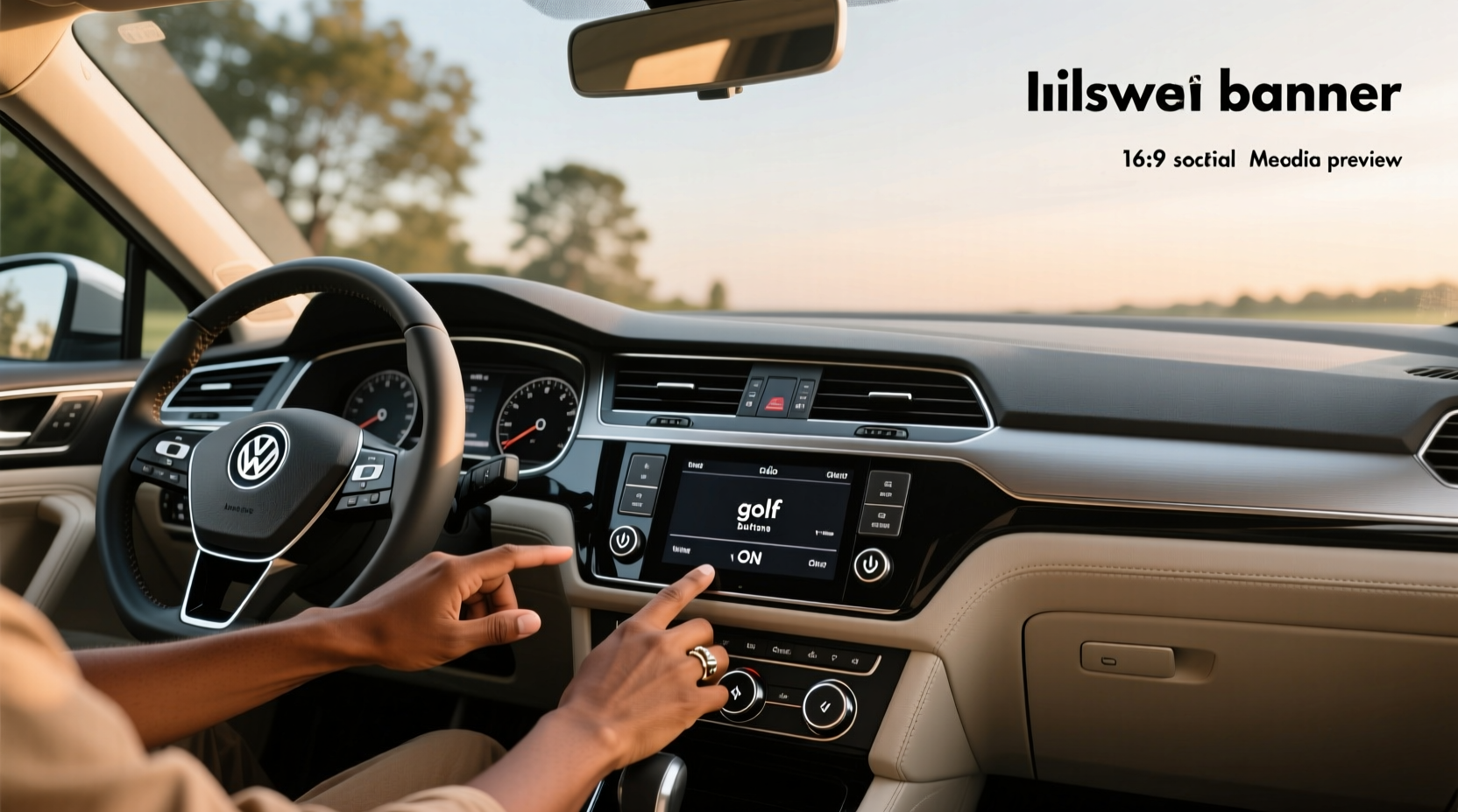 How to choose golf radio buttons vw,How do I turn on the radio in my VW Golf?