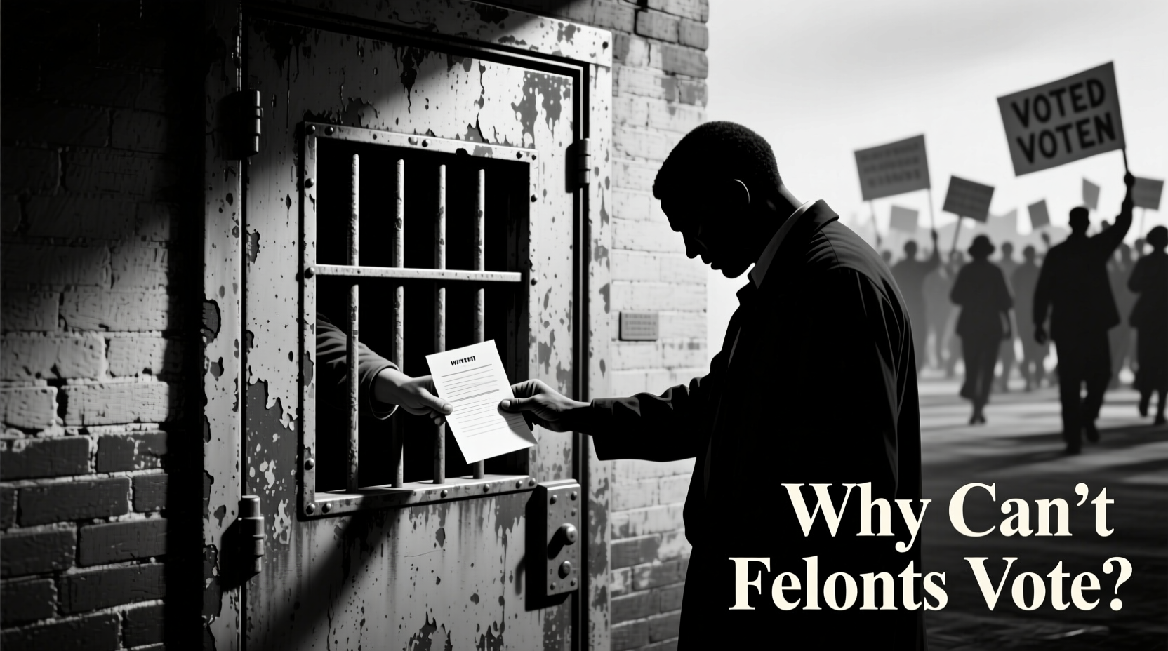 why cant felons vote understanding voting rights restrictions