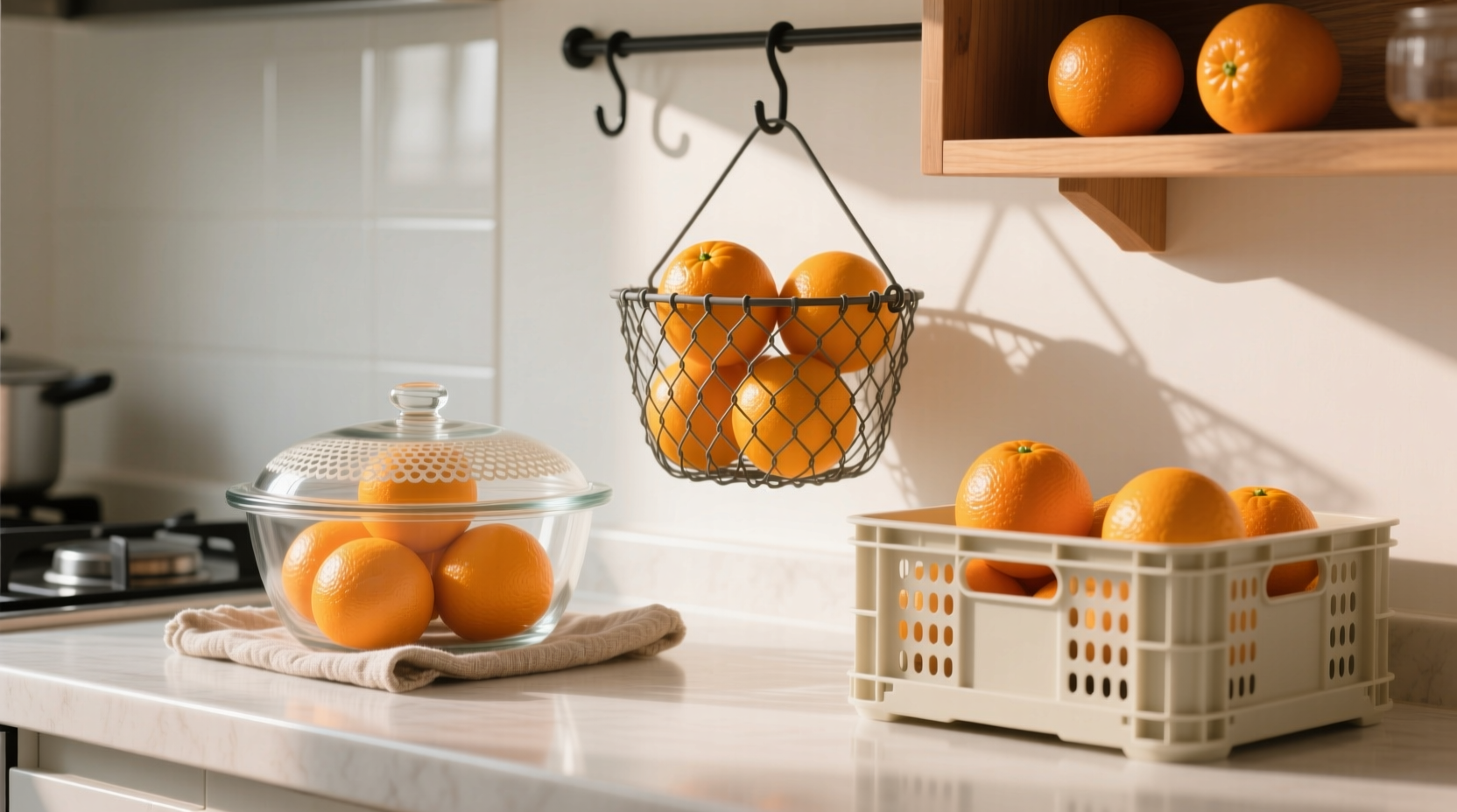 how to store oranges