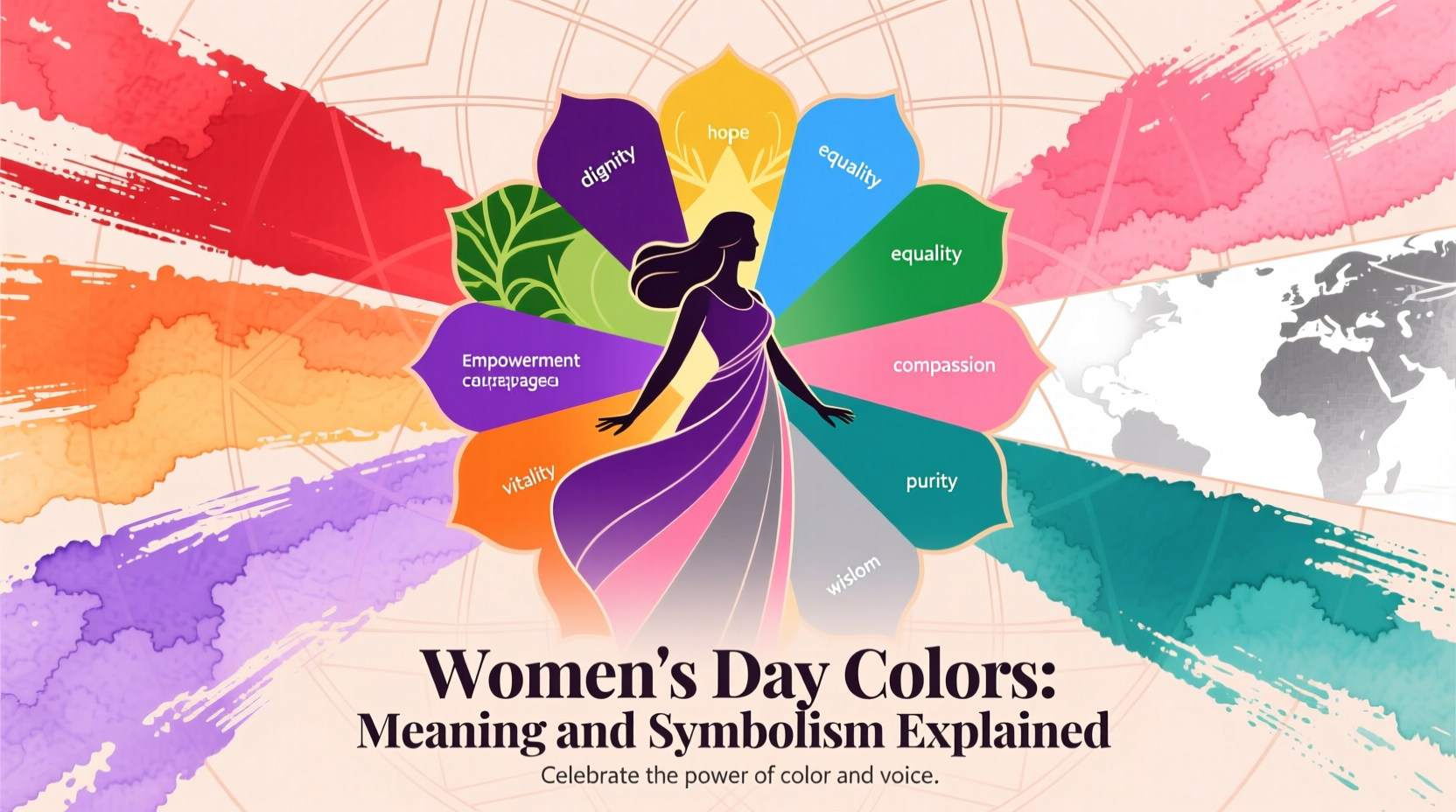 womens day colours