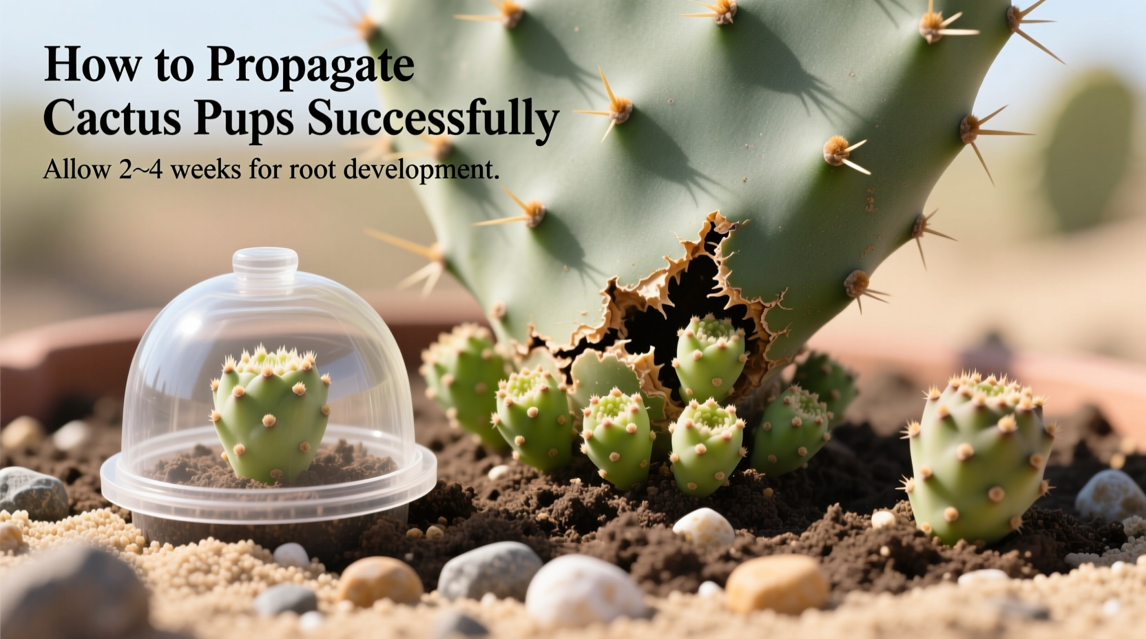 How to Propagate Cactus Pups Successfully