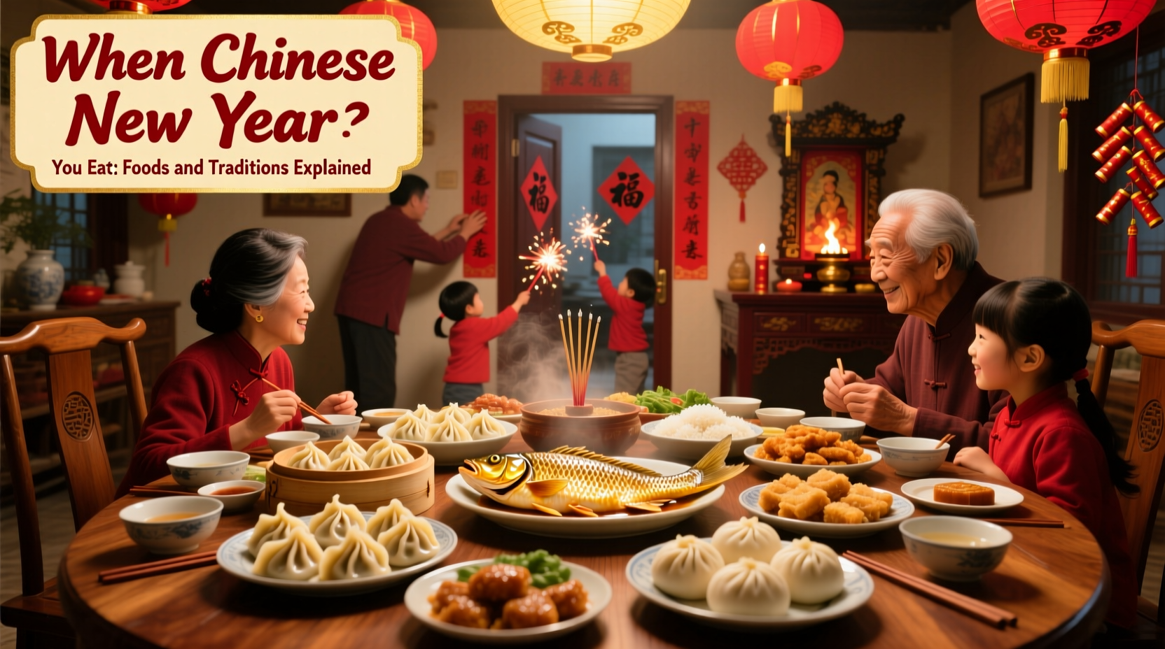 when chinese new year you eat