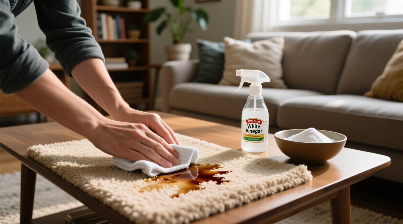 how to remove alcohol stains from carpet and upholstery