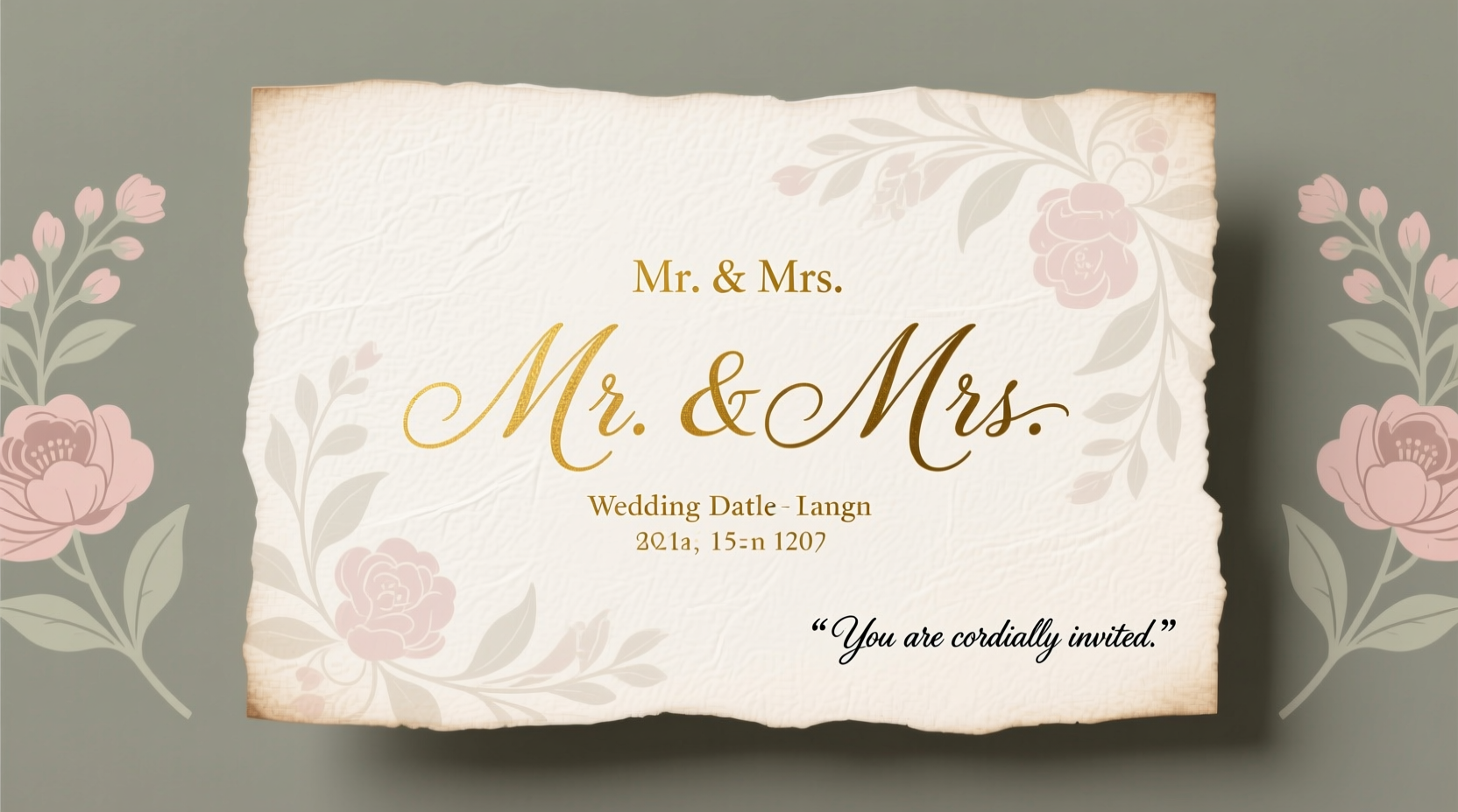 how do you address a wedding card