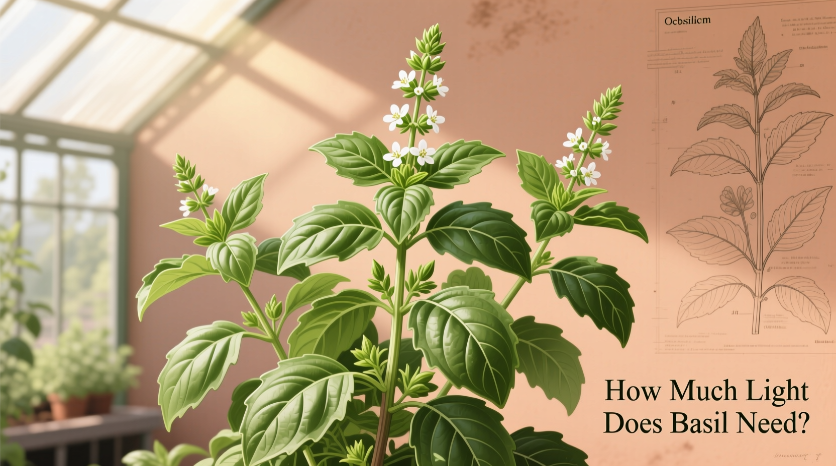 How Much Light Does Basil Need?