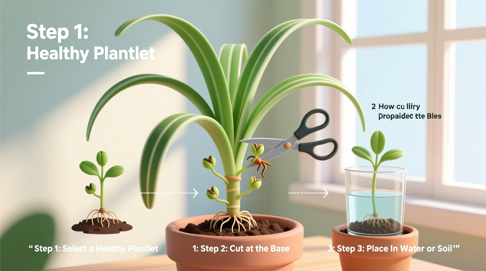 How to Propagate a Spider Plant Easily