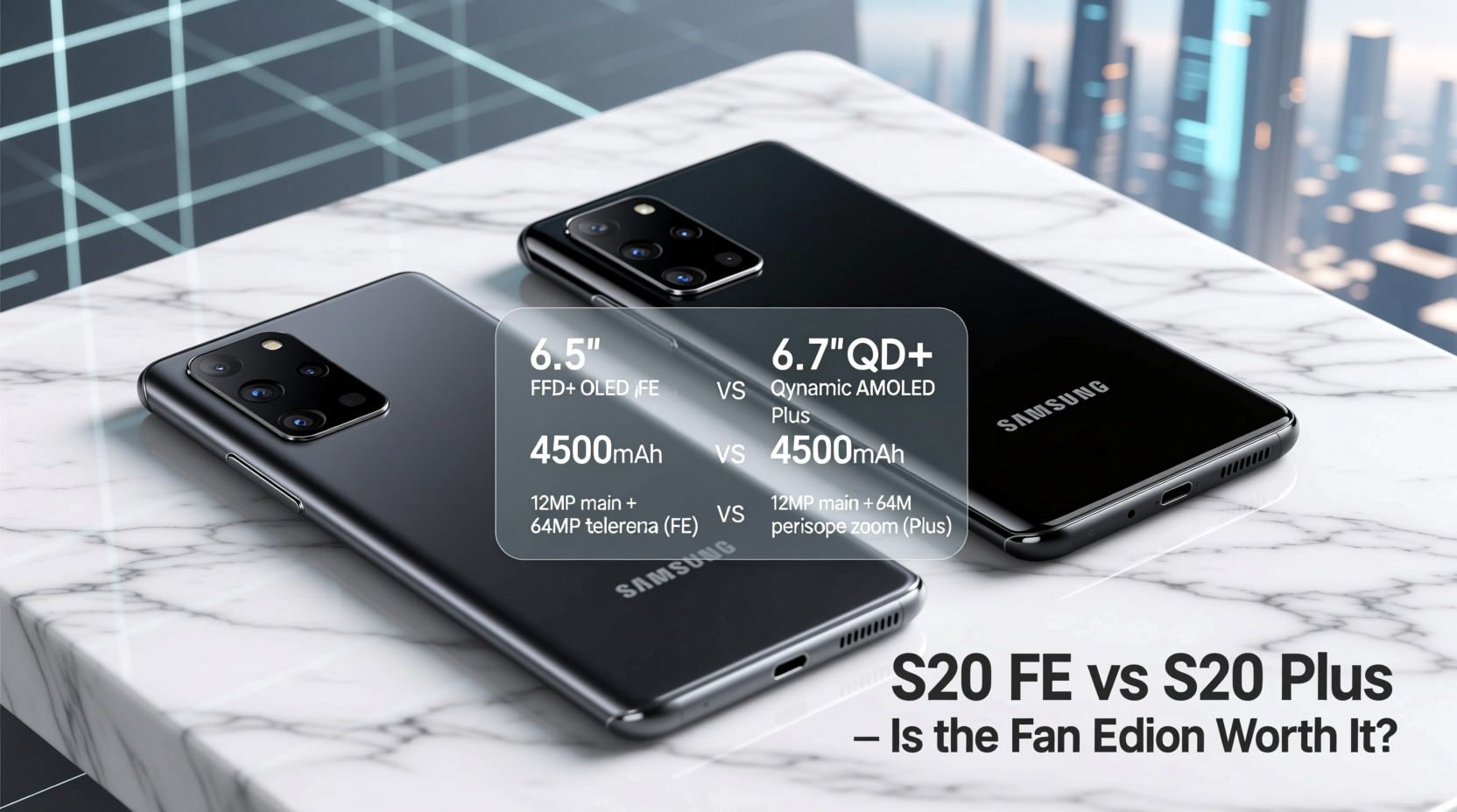 samsung s20 fe vs s20 plus is the fan edition actually better for most people 2