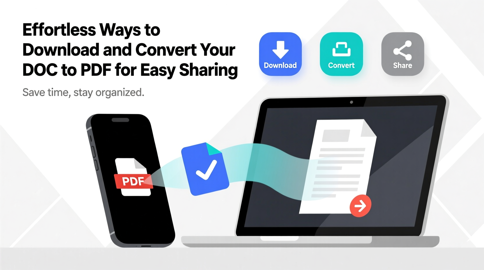 effortless ways to download and convert your doc to pdf for easy sharing