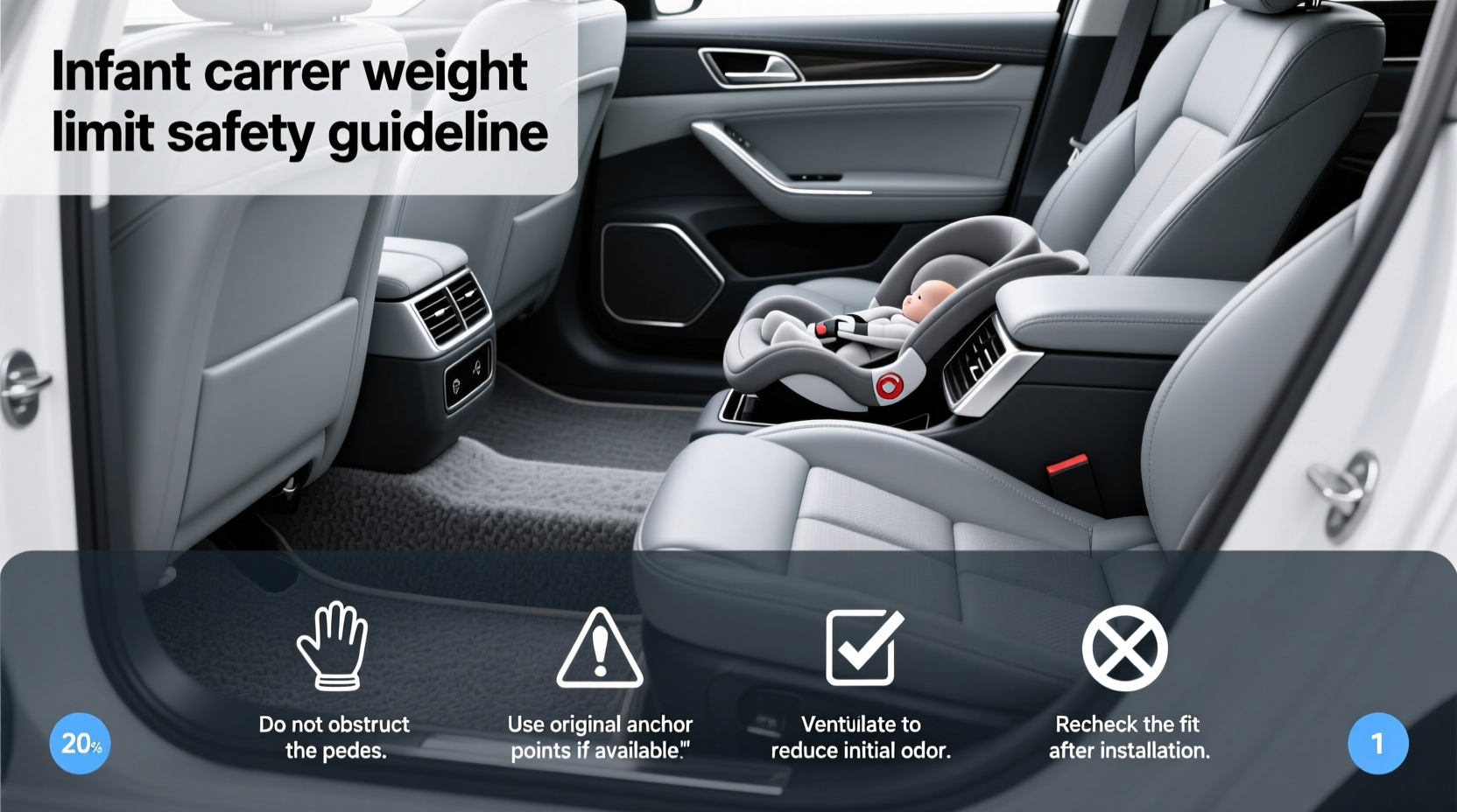 infant carrier weight limit