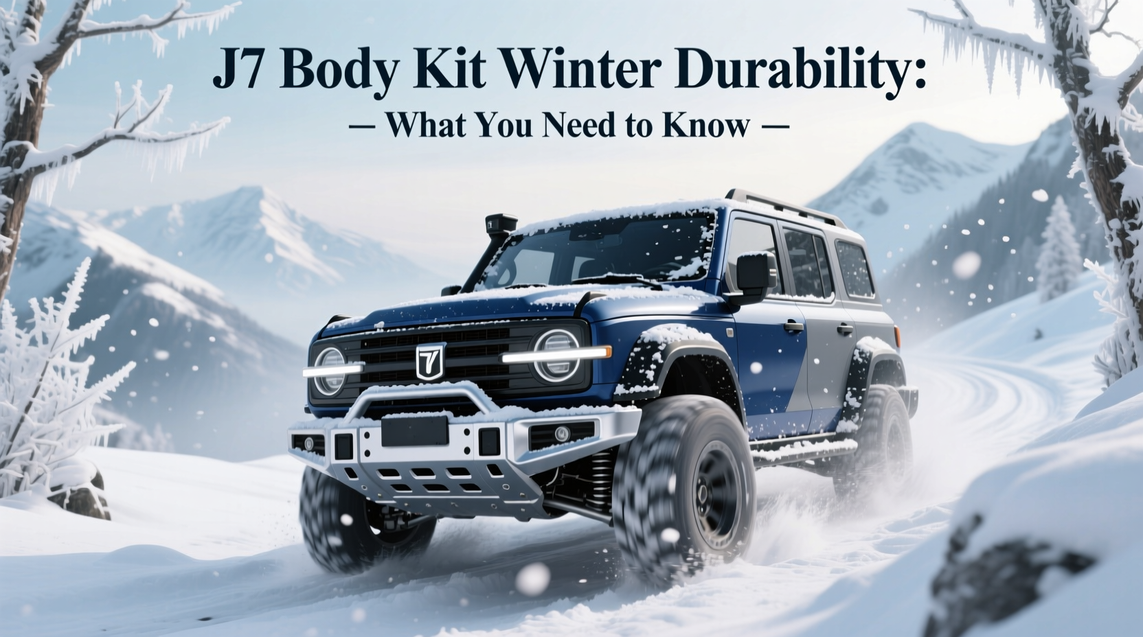 j7 body kit winter durability
