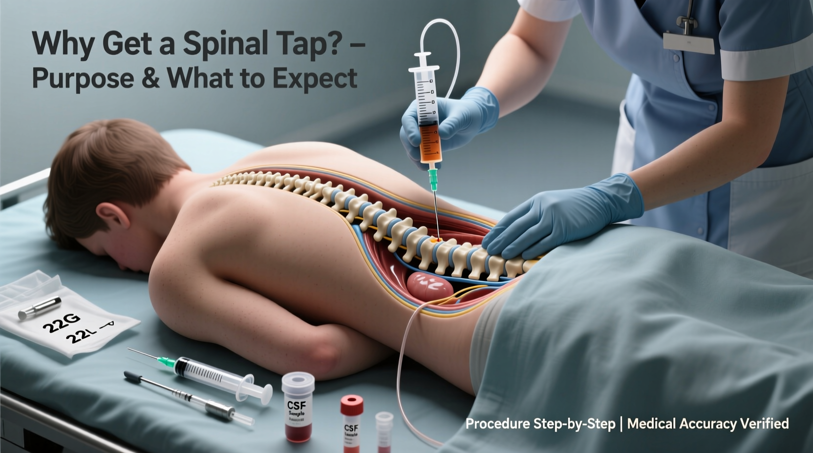 why get a spinal tap purpose procedure and what to expect