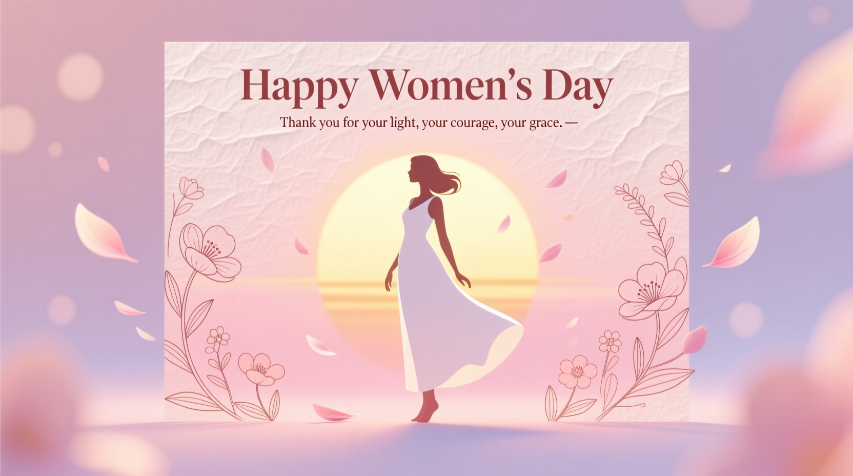 how to reply happy womens day