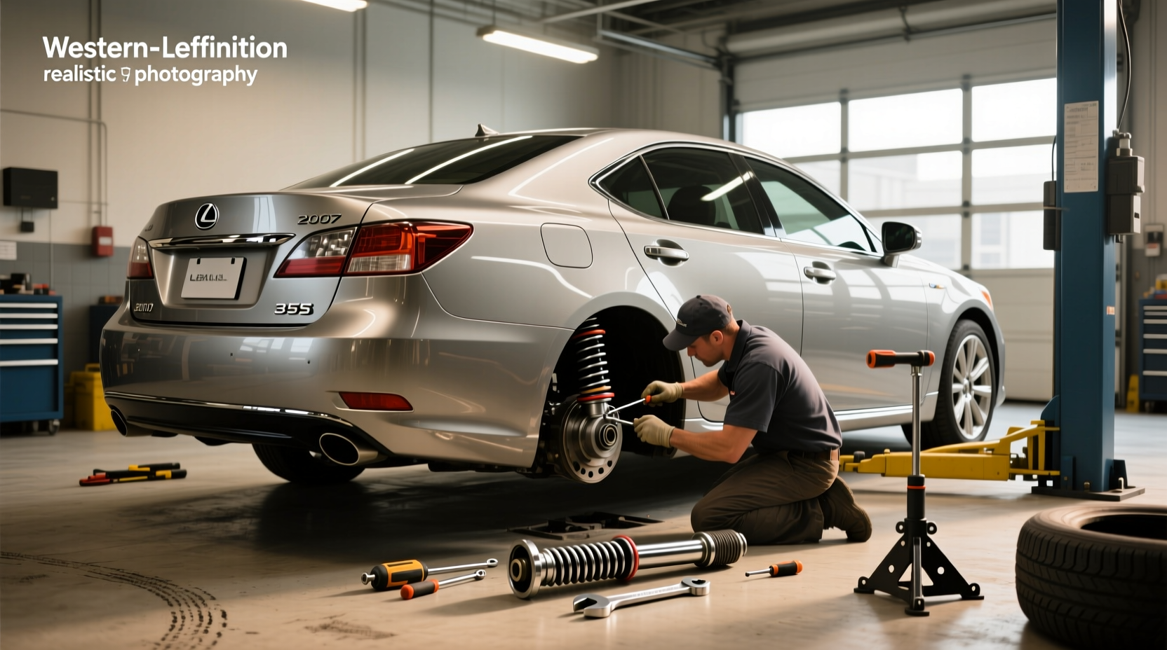 2007 lexus es 350 rear strut replacement guide
