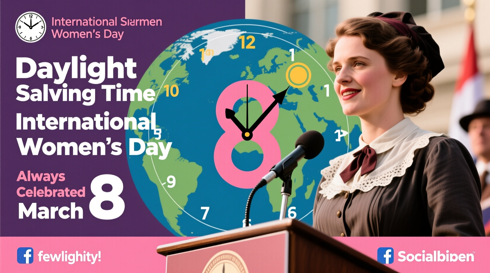 is international womens day always on daylight savings