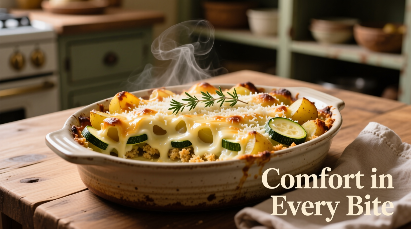 Perfect Potato Zucchini Casserole Recipe in 45 Minutes