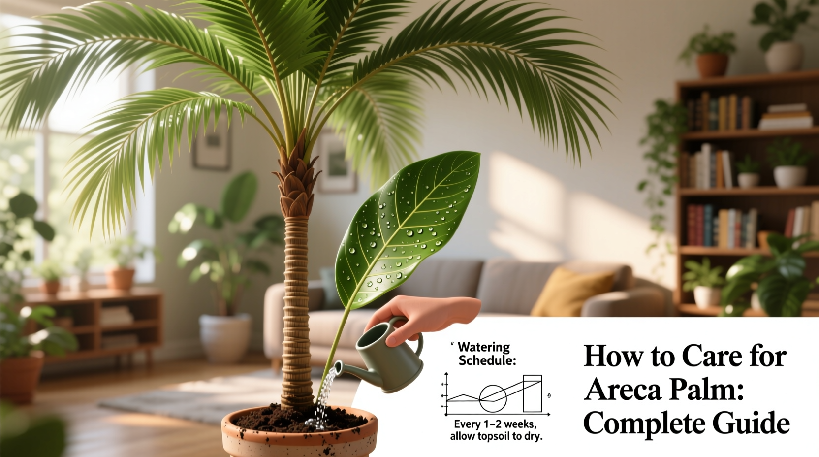 how to care for areca palm