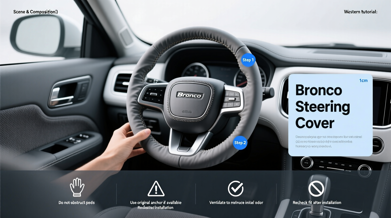 Bronco Steering Wheel Cover Buying Guide: How to Choose