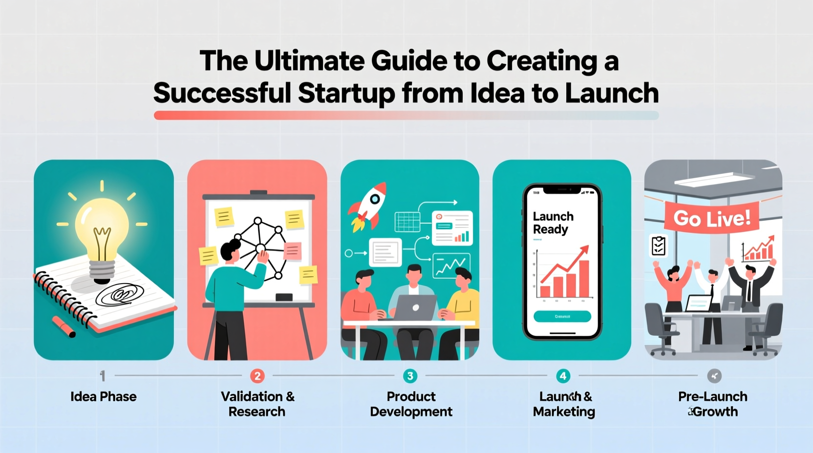 the ultimate guide to creating a successful startup from idea to launch