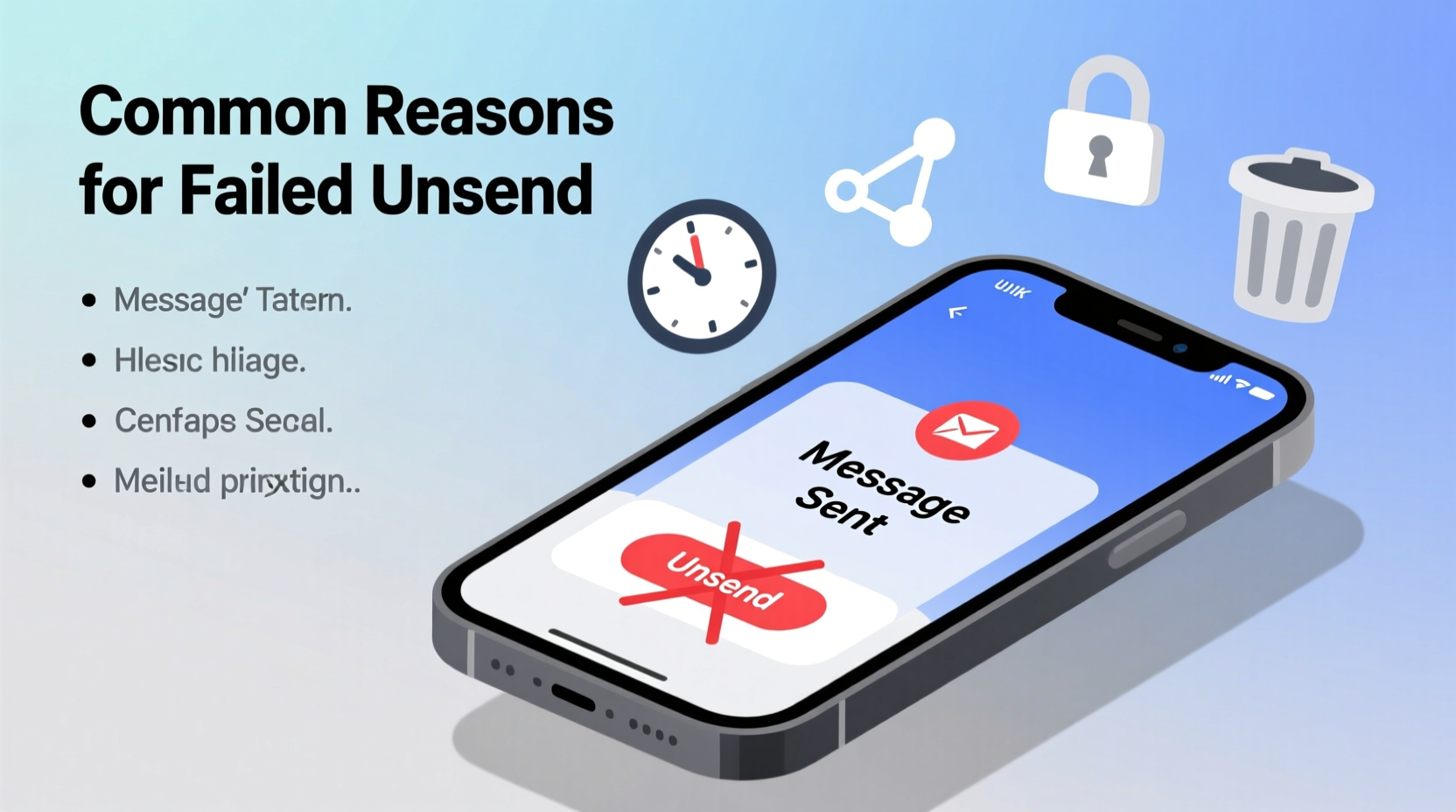 cant unsend a message common reasons troubleshooting