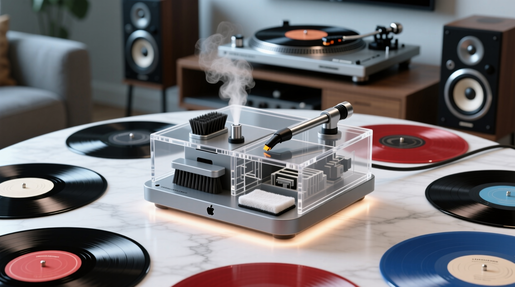 build your own record cleaner