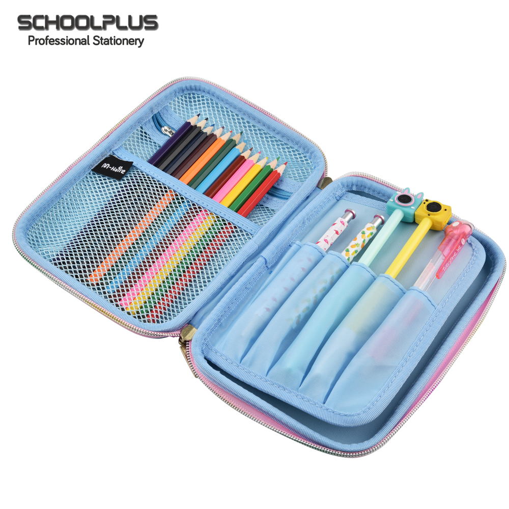 latest hot sale eva pouch flamingo hardtop pencil case