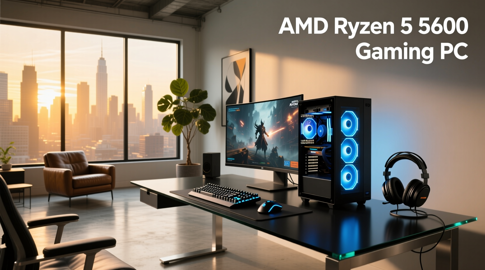 amd ryzen 5 5600 gaming pc guide