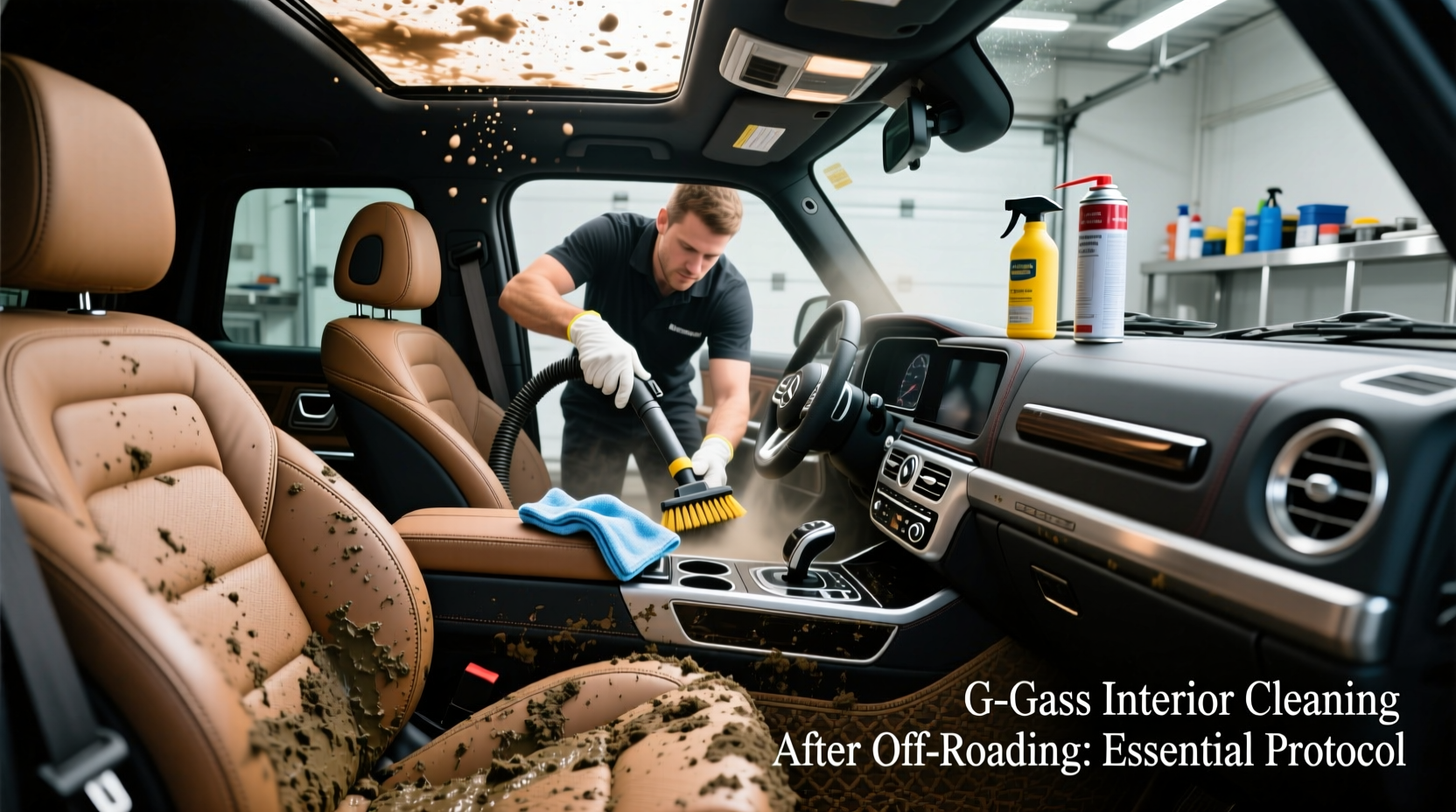 G-Class Interior Cleaning After Off-Roading: Essential Protocol