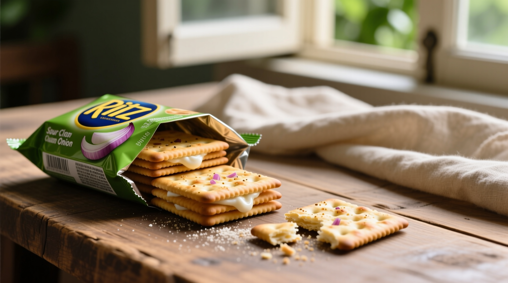 ritz crackers sour cream and onion