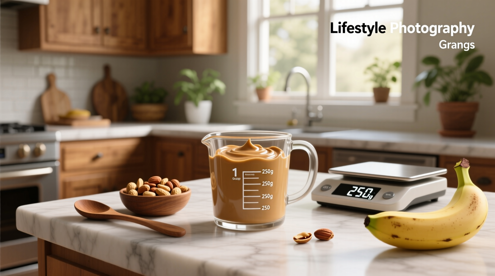 1 cup peanut butter in grams