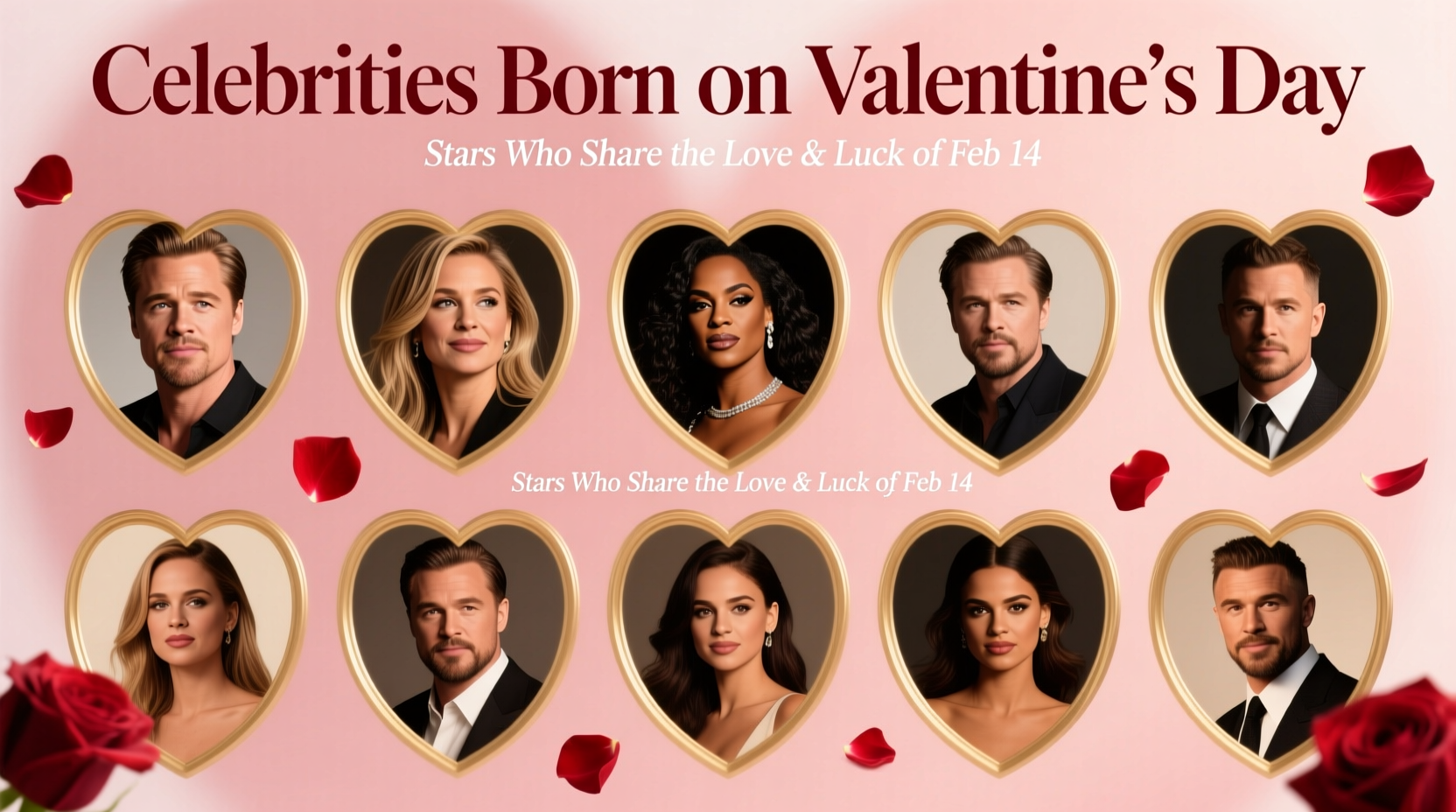 what celebrities have a birthday on valentines day