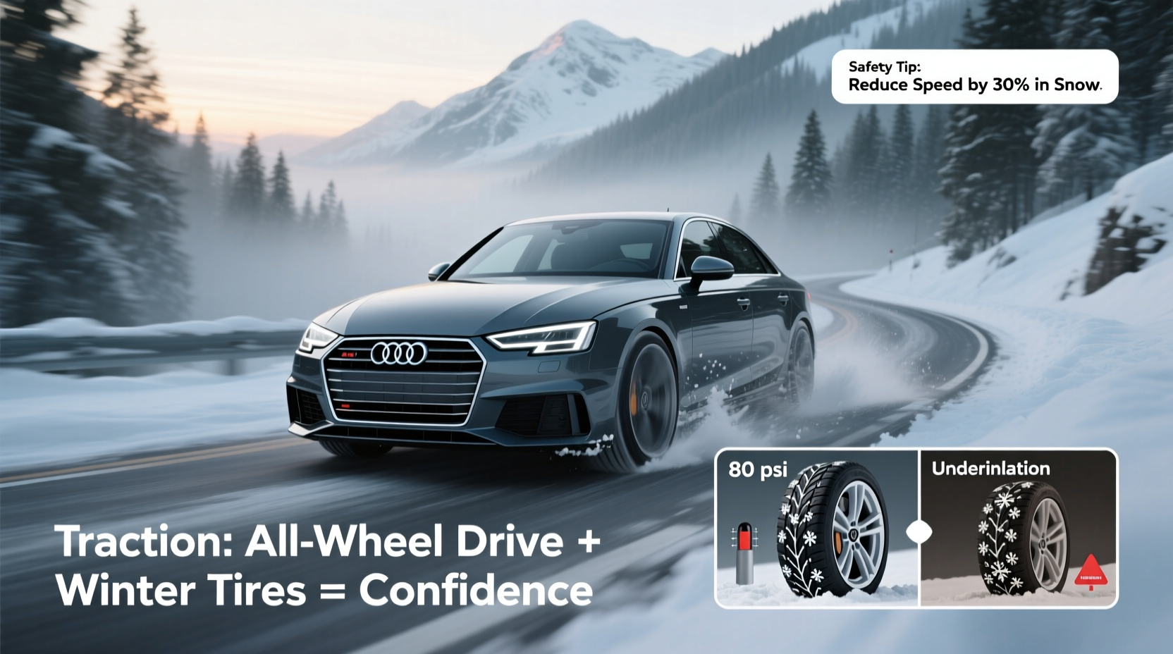 audi s4 winter driving guide