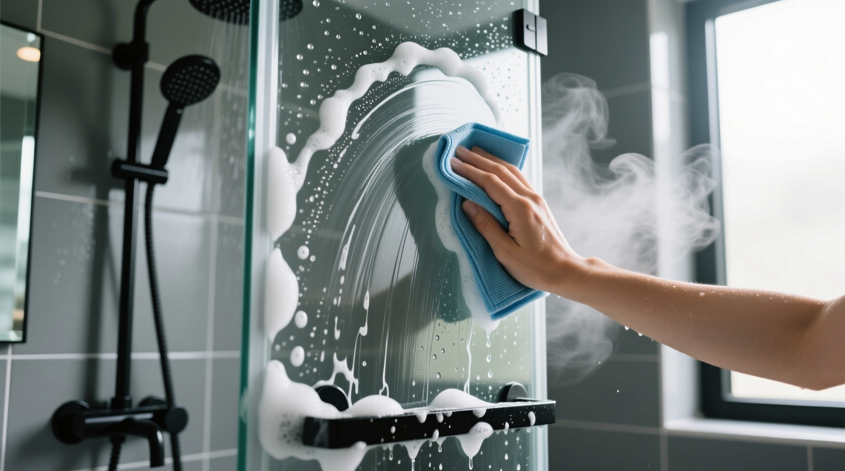 How to Clean Soap Scum Off Shower Doors: Eco-Safe, Surface-Smart Methods