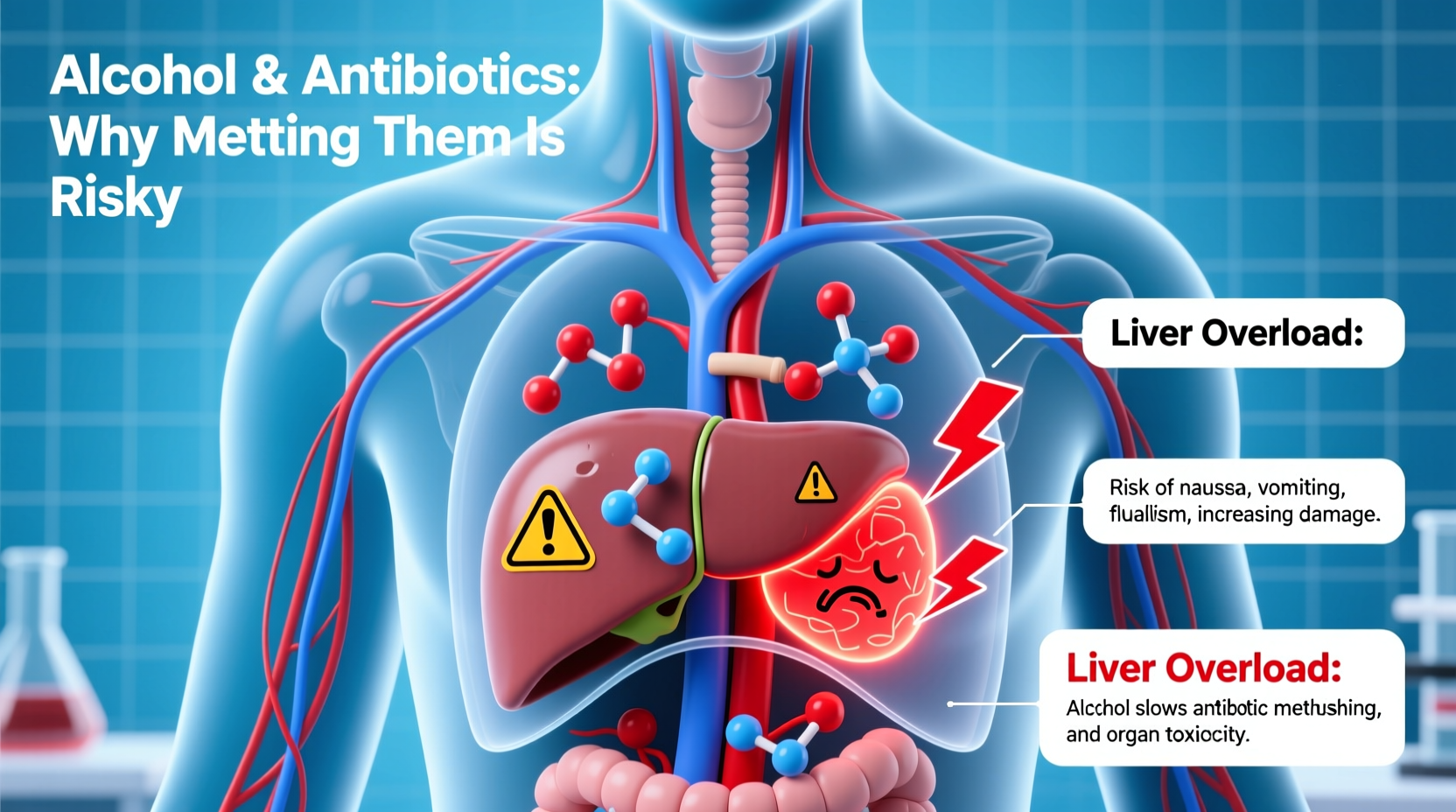 alcohol and antibiotics why mixing them may not be safe