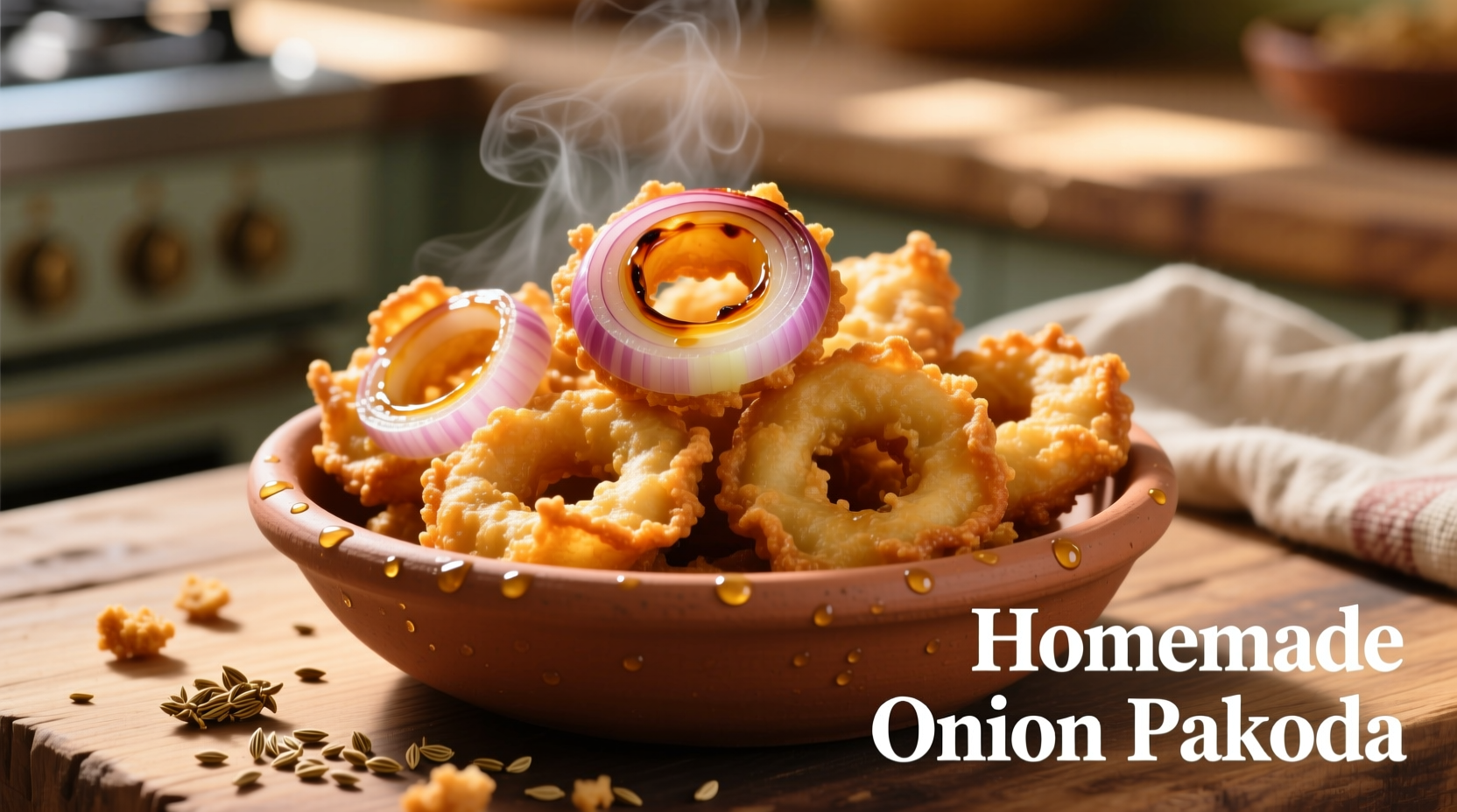 make onion pakoda