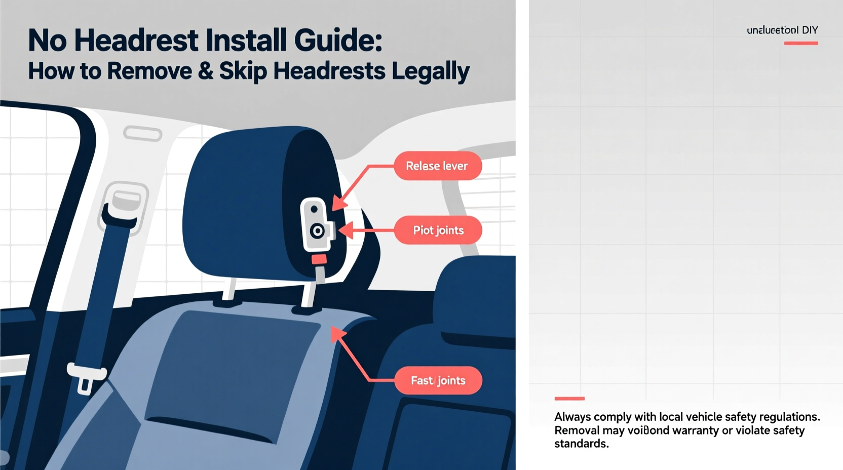 no headrest install guide