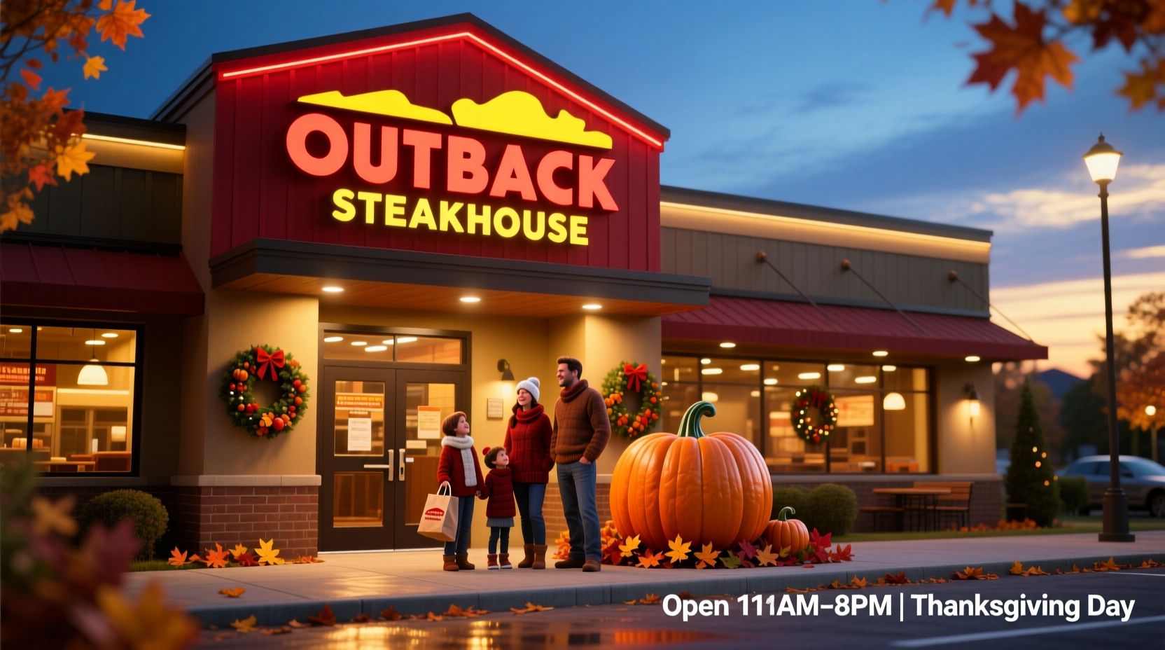 Is Outback Steakhouse Open on Thanksgiving?