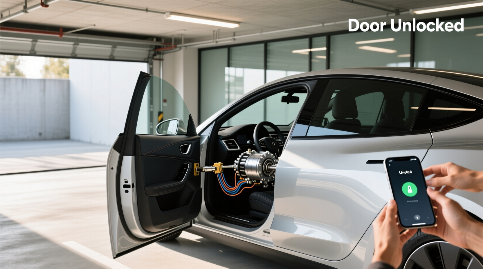 How to choose electric car door lock,How does an electric car door lock work?