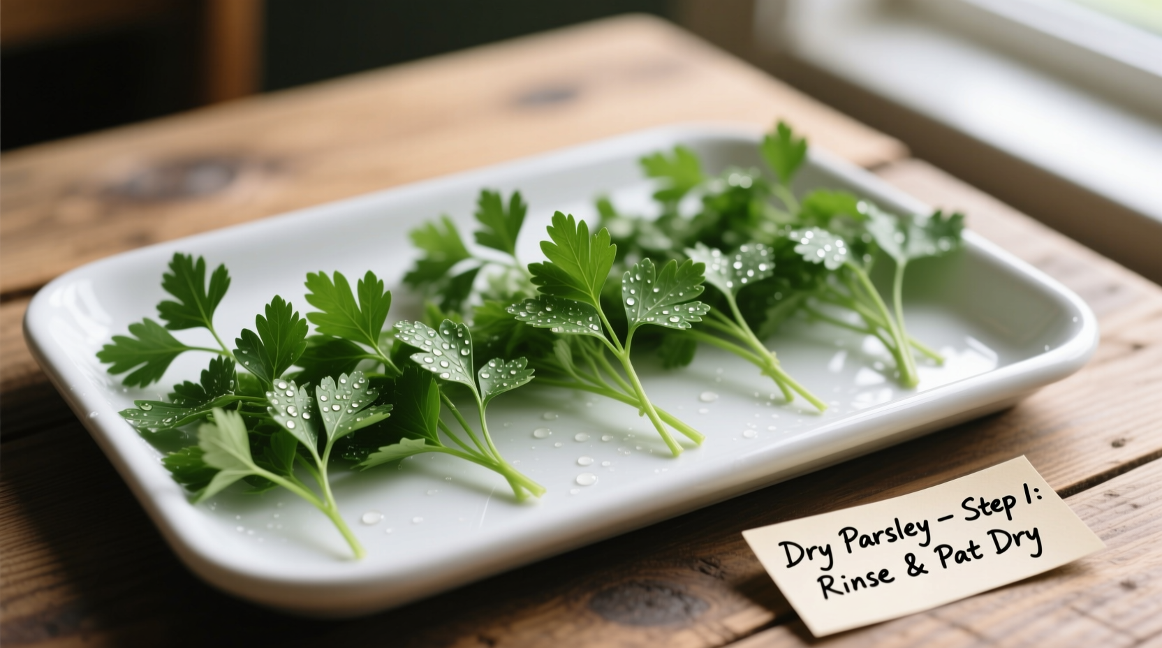 How to Dry Parsley: 3 Foolproof Methods for Perfect Results