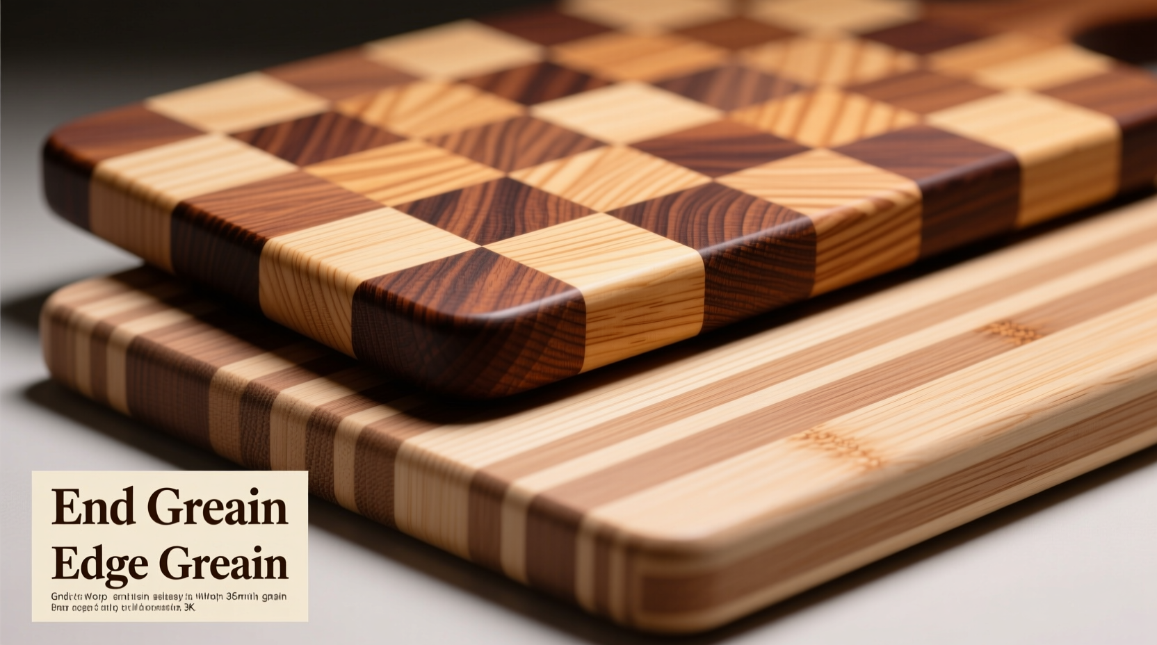 end grain vs edge grain cutting boards is the checkerboard pattern really worth it