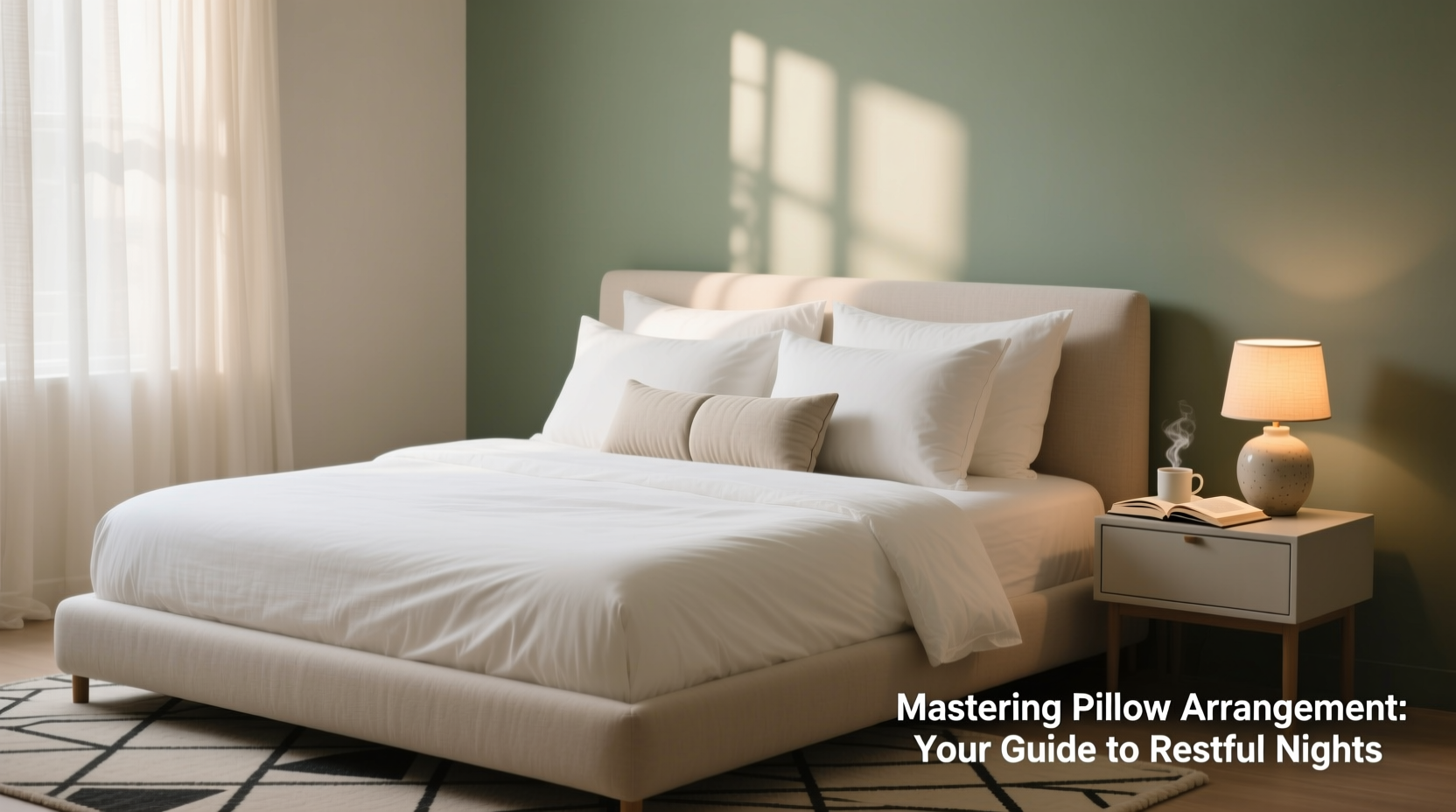 mastering pillow arrangement how to create a comfortable sleeping environment for restful nights