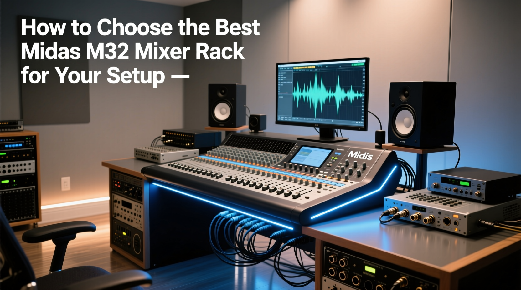 midas m32 mixer rack